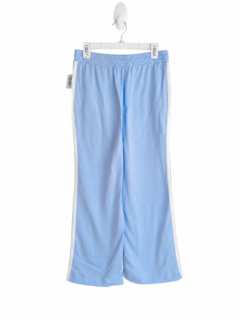 NWT Old Navy High-Waisted SoComfy Wide-Leg Sweatpants Light Blue & White Size SP - Picture 5 of 12
